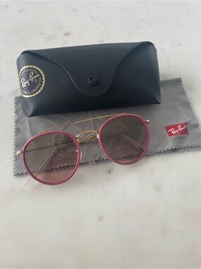 Ray-Ban Round Double Bridge Sunglasses